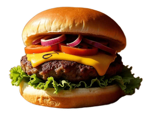 Hamburguesa c/ Q. criollo