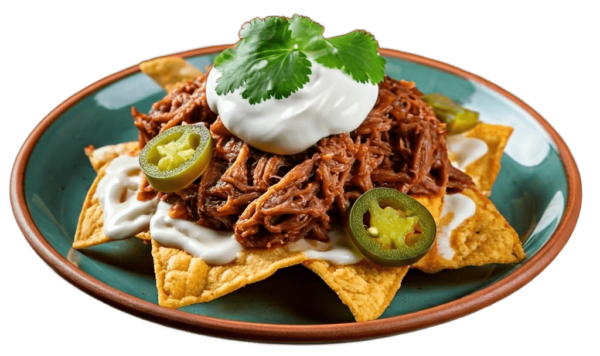 Nachos de ropa vieja