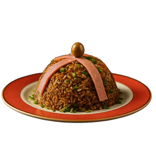 Delicioso Arroz Frito preparado en el Restaurante Arró de Bayamo