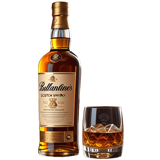 Whisky Ballantine's del restaurante Arró en Bayamo