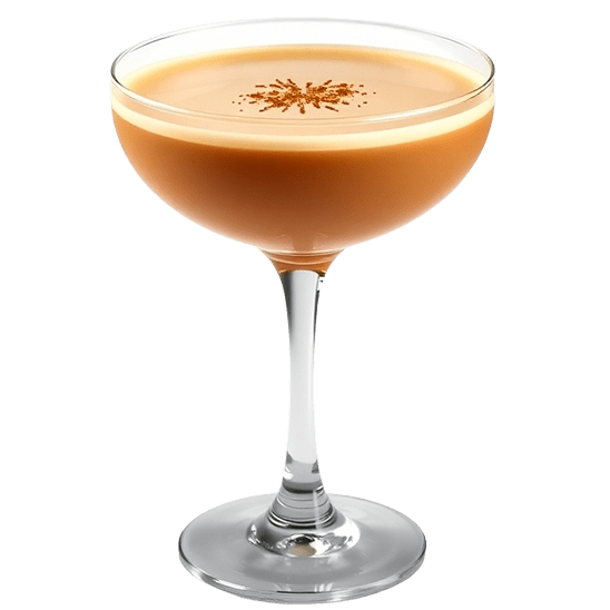 Coctel Alexander preparado en el Bar Terraza del Restaurante Arró