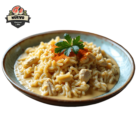 Arroz c/ Pollo a la Crema