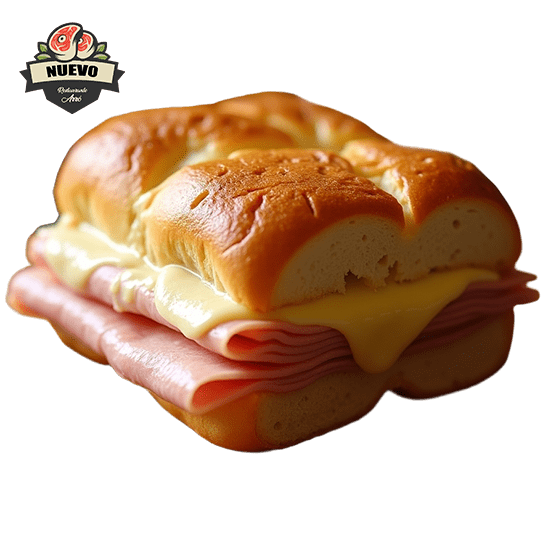 Pan con Jamón y Queso