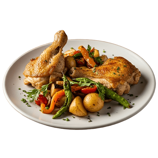 Pollo a la campesina